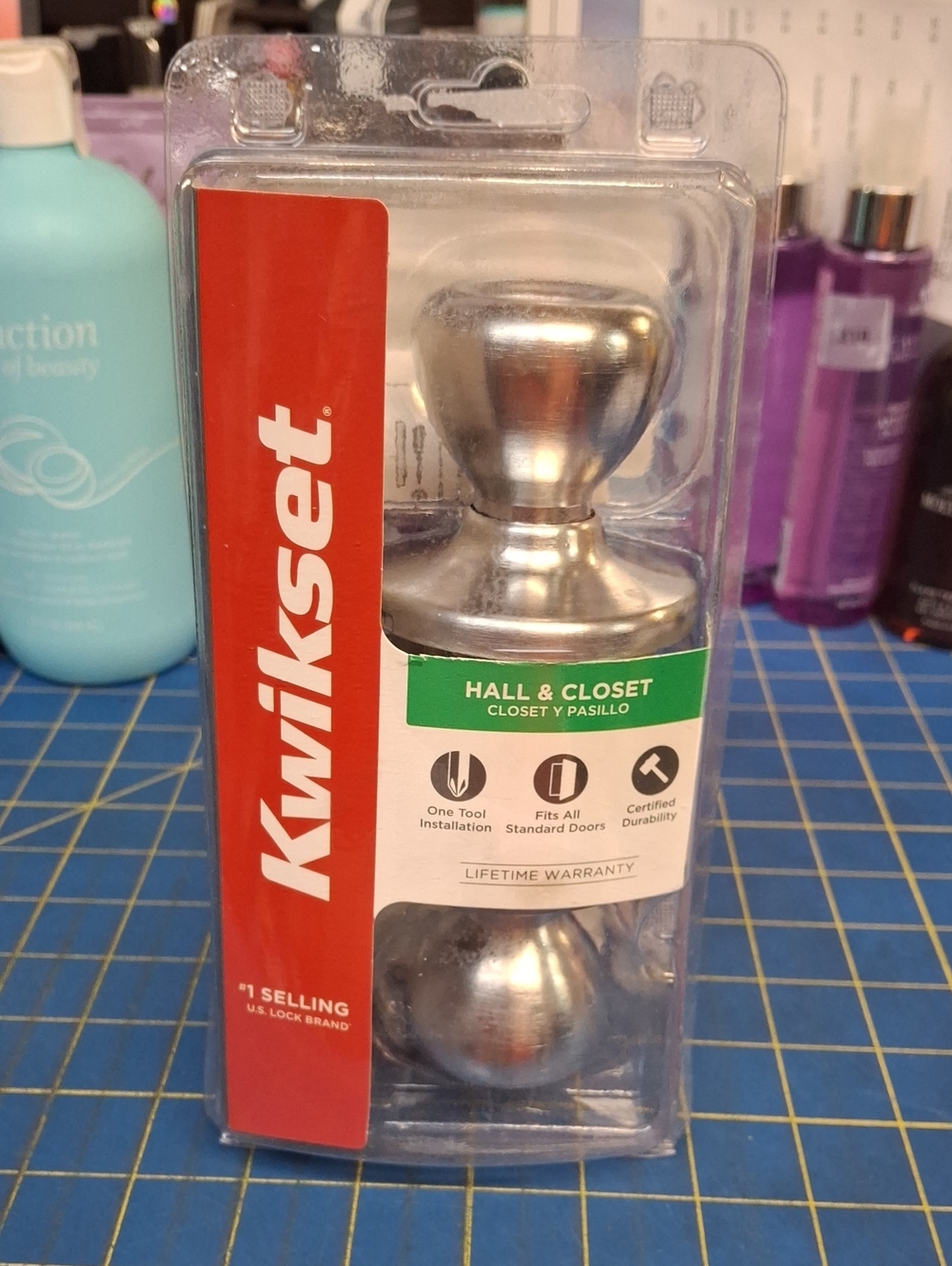 Kwikset Hall & Closet Door Knob New Sealed Package New